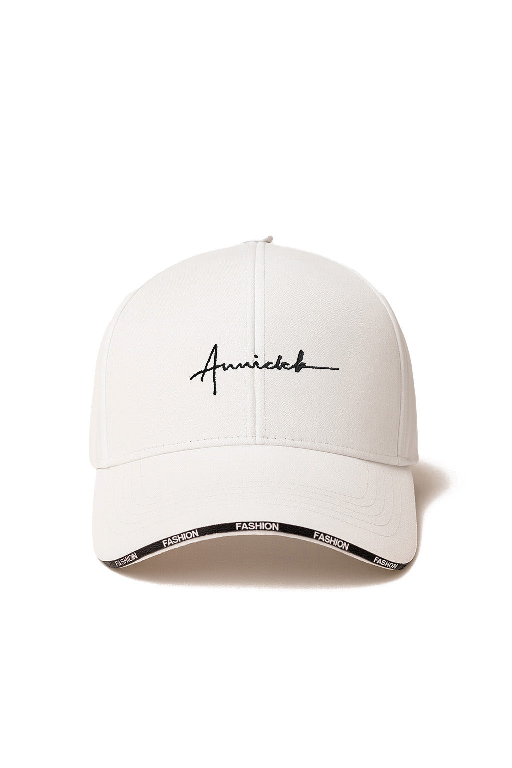 Boné Esportivo Branco e Preto Visual Clean, Tecido Respirável