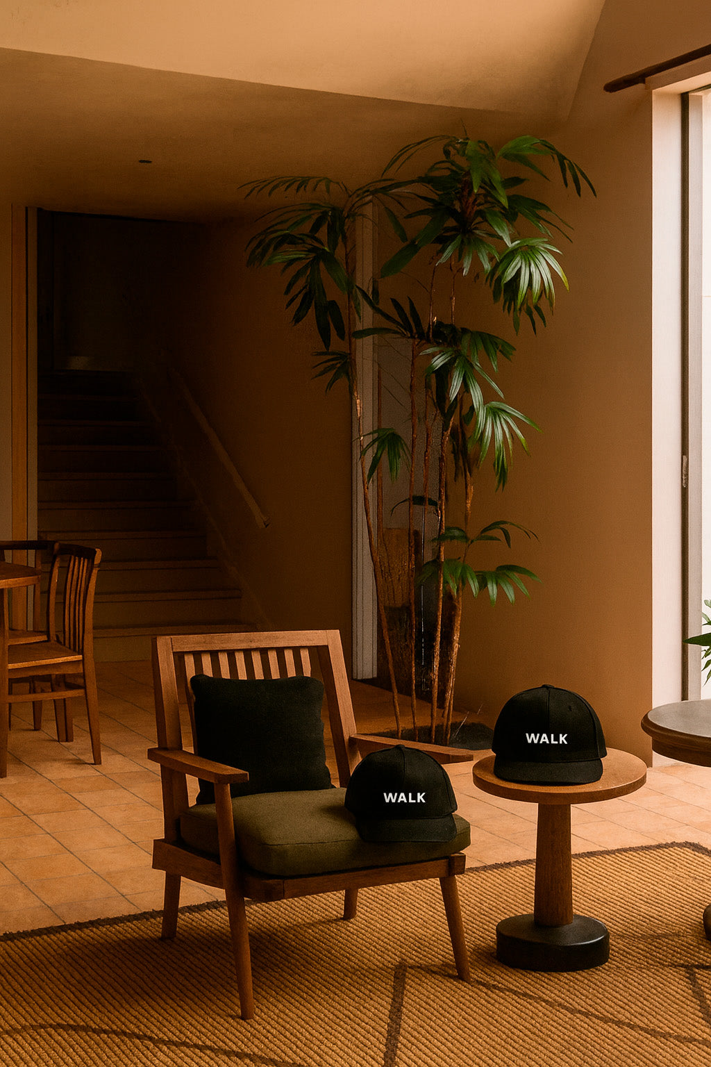 Boné Aba Reta Walk, Conforto Diário, Tecido Respirável