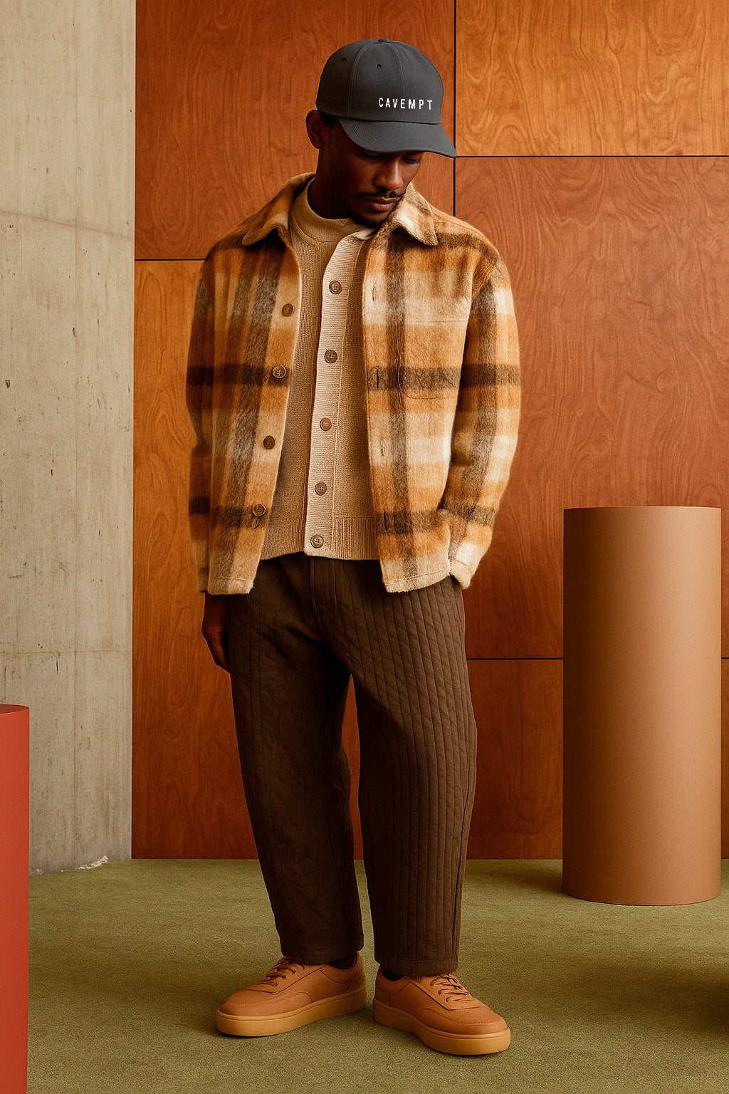 Boné Aba Curva Cavempt Hatz Raízes