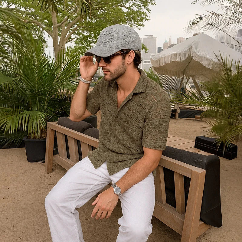 Boné Crochê Tropical Hatz