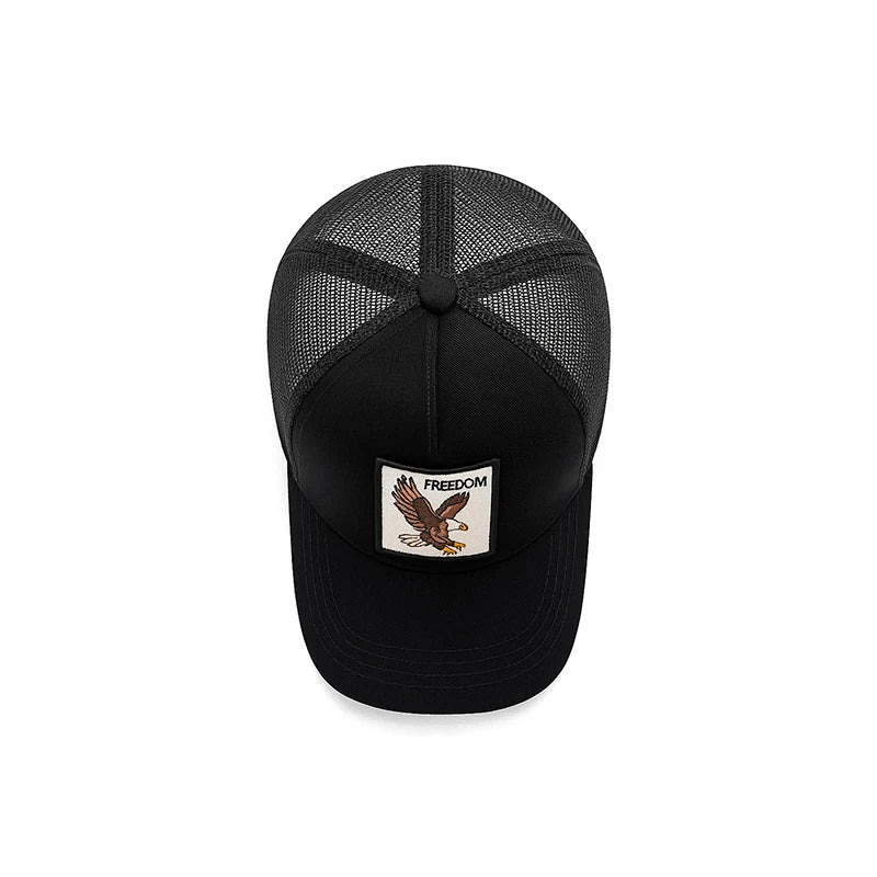 boné trucker preto
