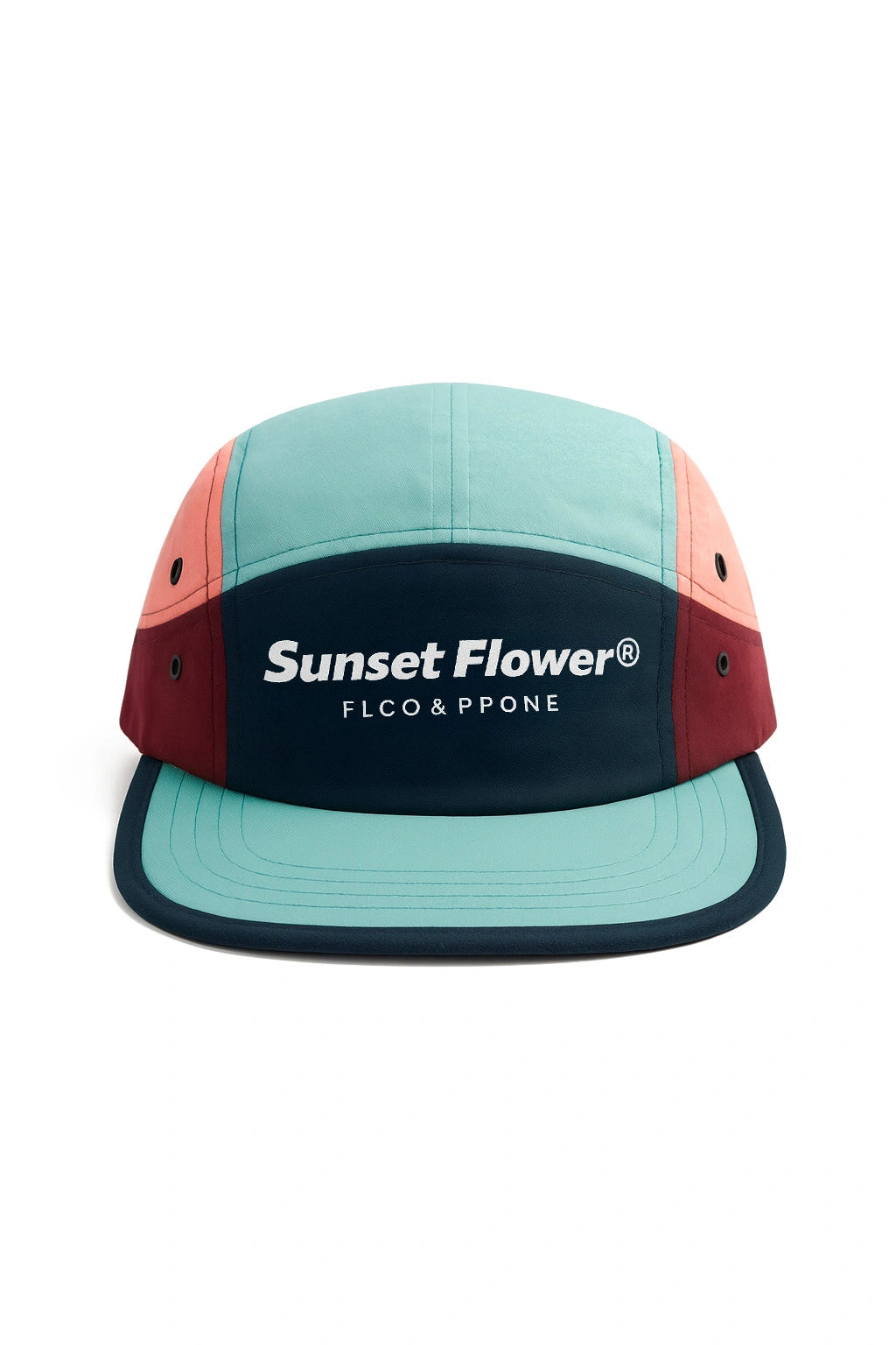 Boné Aba Reta Sunset Flower Hatz Raízes