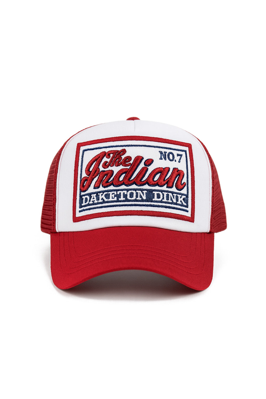 Boné Trucker Caveira No.7 Tela Vintage e Leve