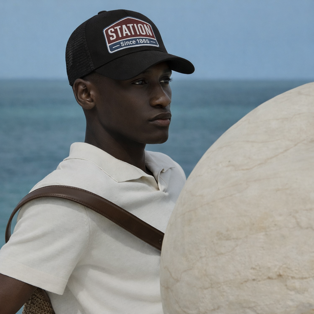 Boné Trucker Station Since 1865