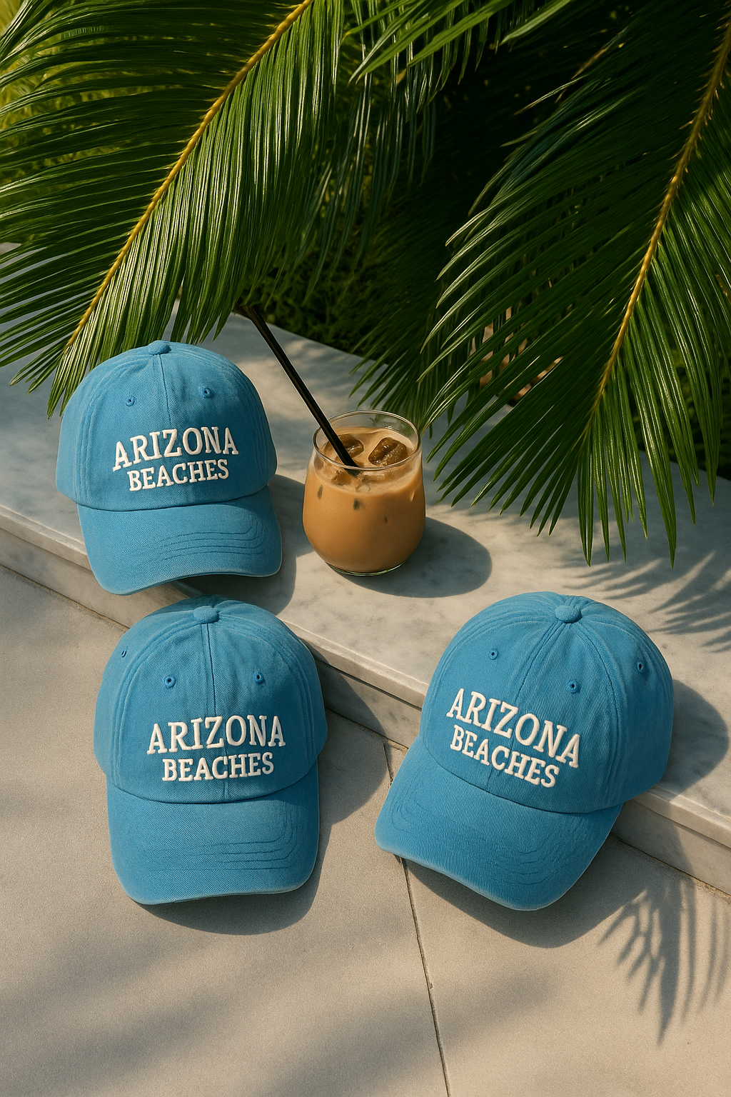 Boné Aba Curva Arizona Praia & Sol, Respirável com Proteção