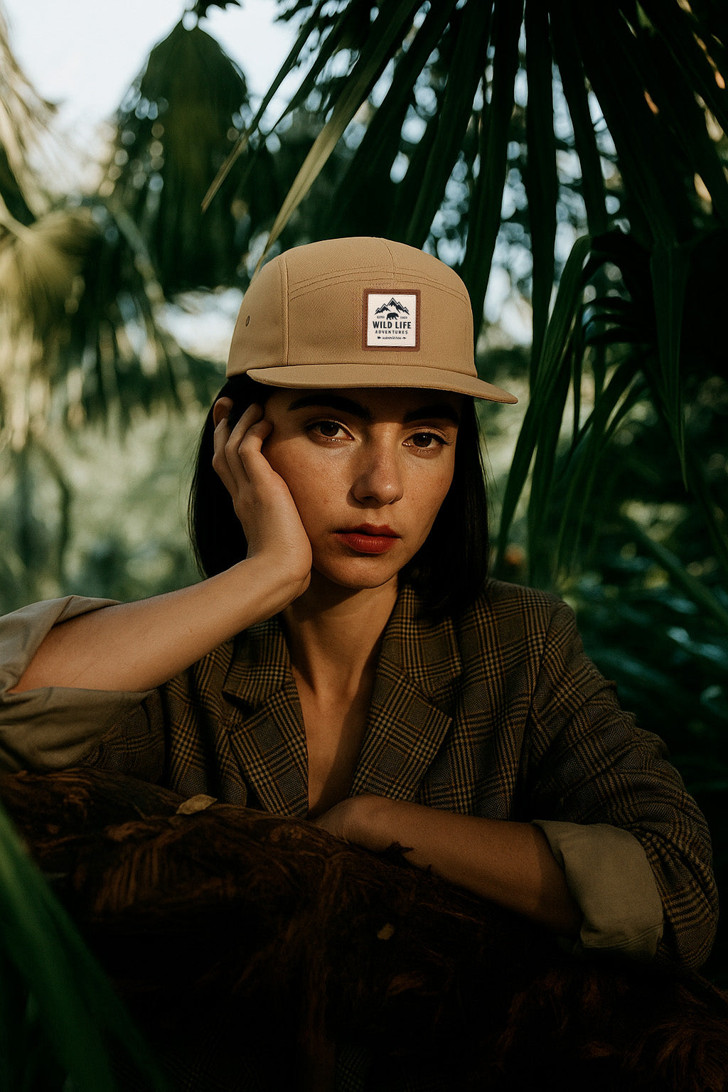 Boné Aba Reta Wild Life, Leve e Respirável