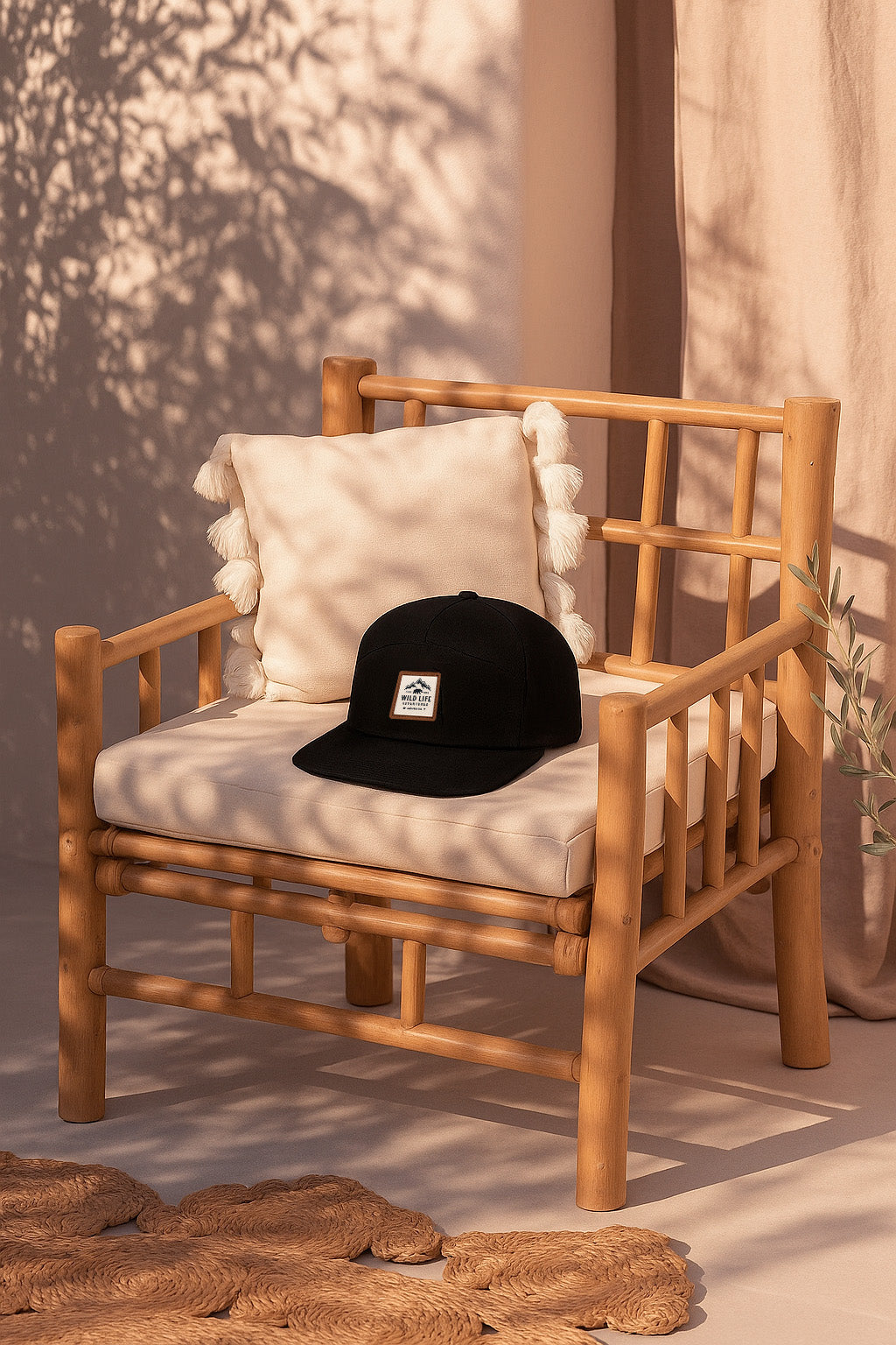 Boné Aba Reta Wild Life, Leve e Respirável