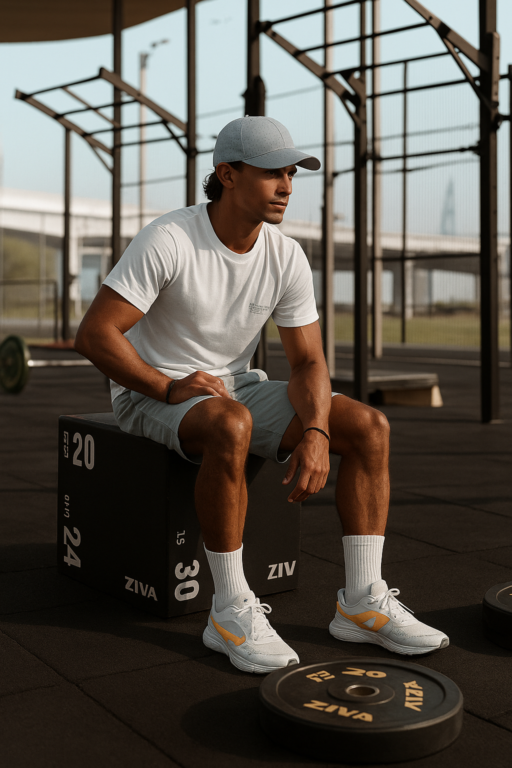 Boné Esportivo Grafite Antiodor, Aba Curva, Performance