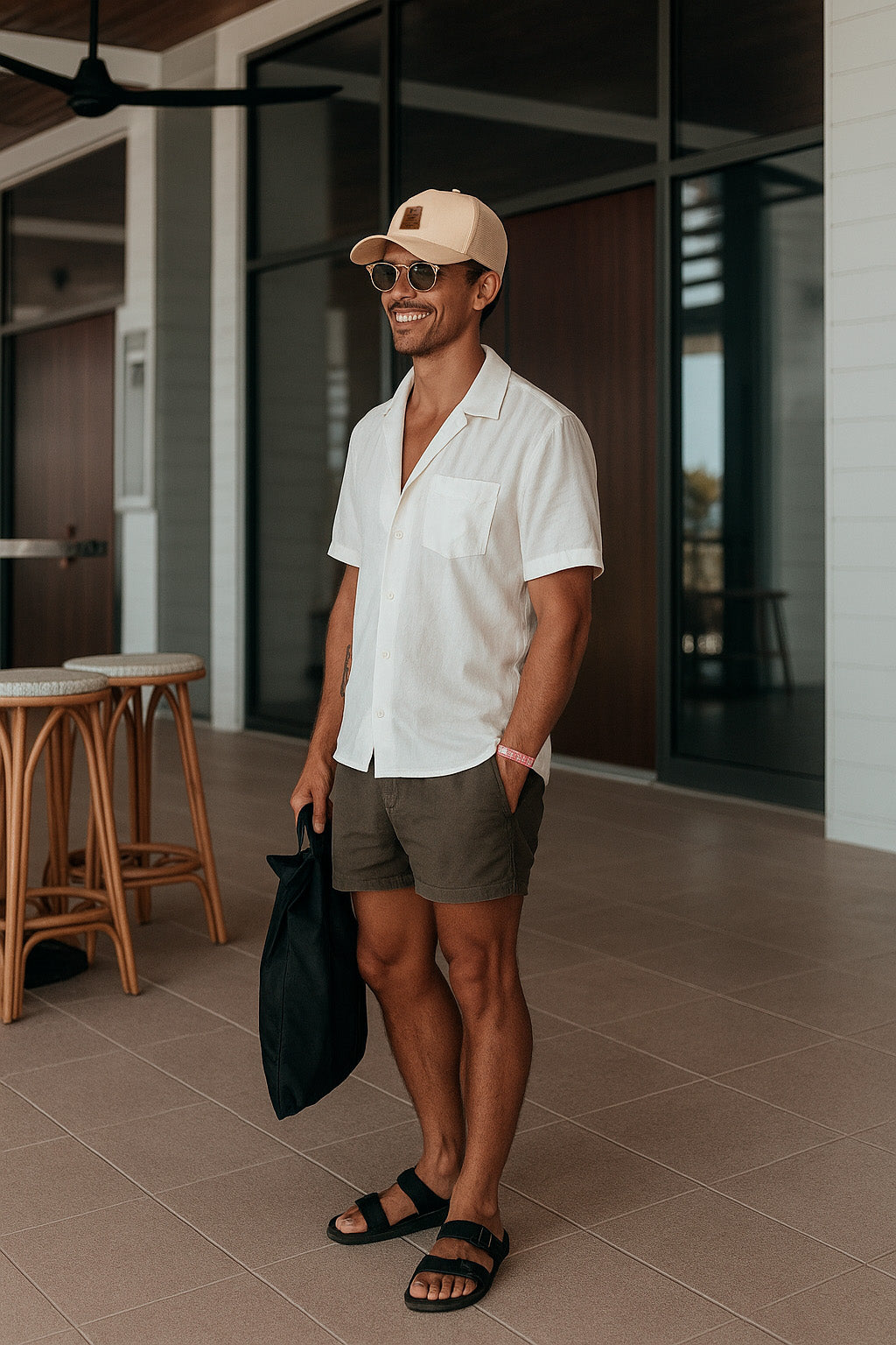 Boné Trucker Ediro Urbano, Leve e Confortável