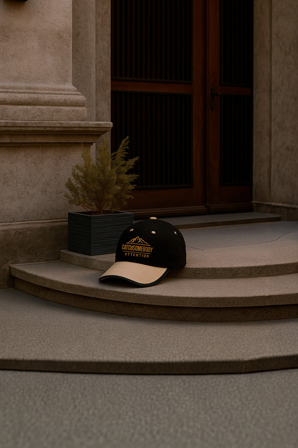 Boné Aba Curva Camurça Hatz Raízes