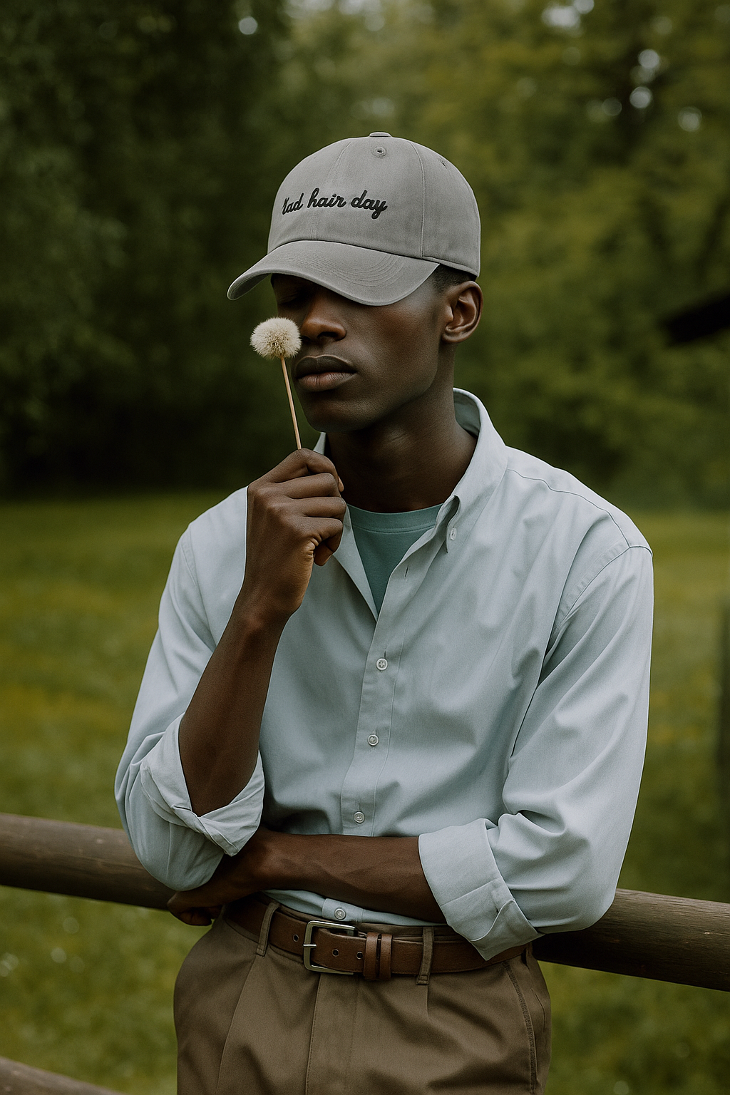 Boné Aba Curva Bad Hair Day Hatz Raízes