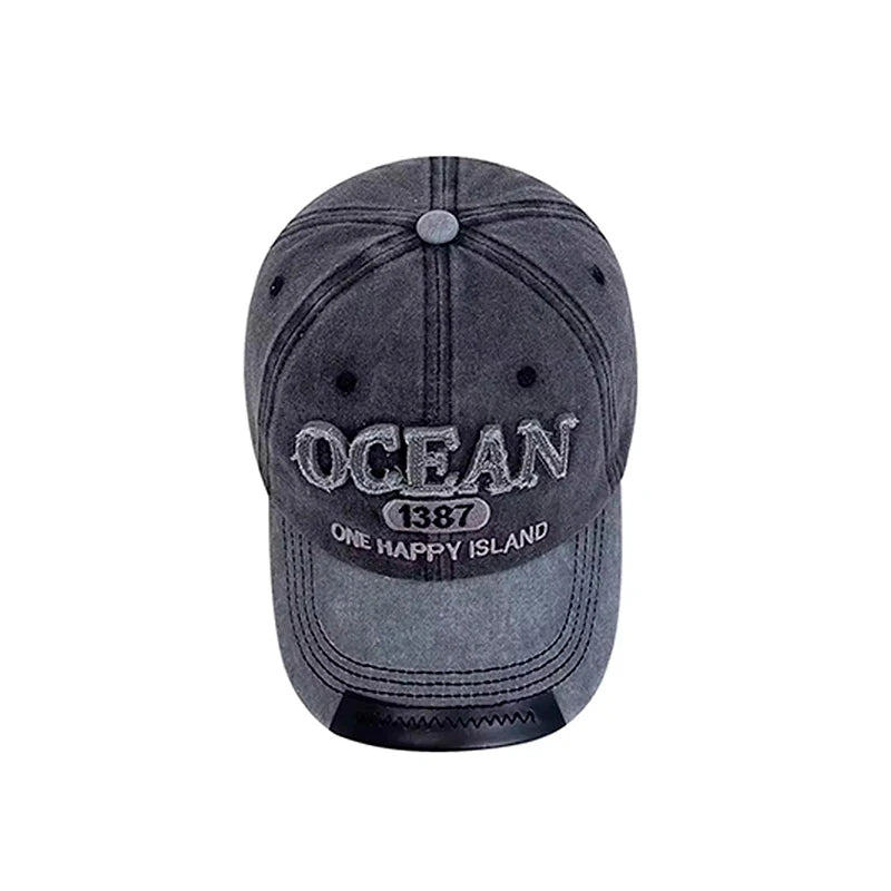 bone aba curva cinza