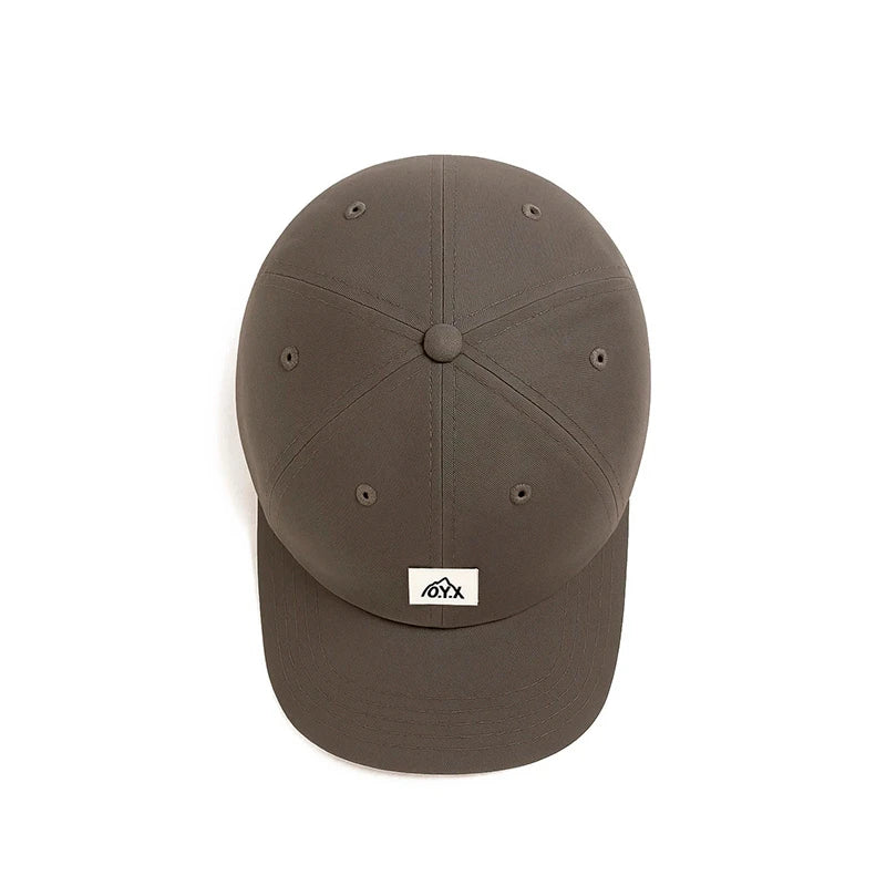 boné aba curva cinza